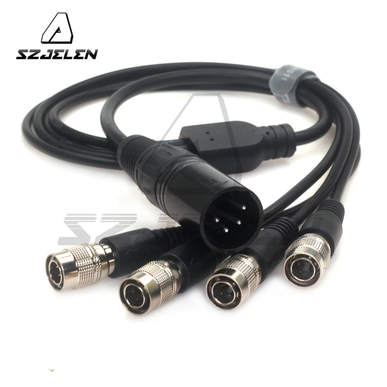 XLR 4Pin/DTAP/DC2.1 Female to 4 x Hirose 4-Pin Sound Devices 688 633 Power Cable/Zoom F8 Power Cable