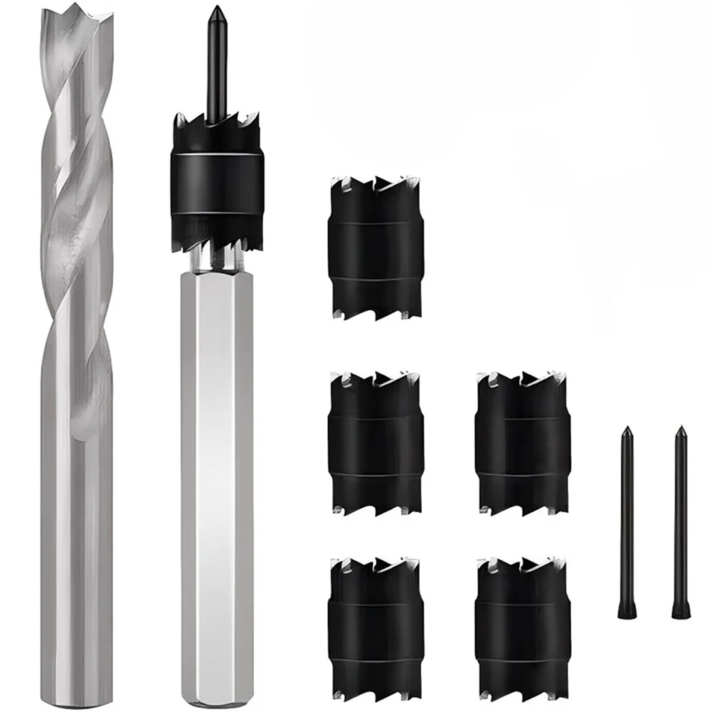 

DIY Projects Metal Hole Cutter Cutter For Stainless Steel And Aluminum Double-Sided Cutter Easy To Detach Spot-welded Panels