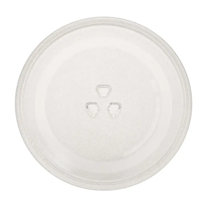AD23-Microwave Plate Spare Microwave Dish Durable Universal Microwave Turntable Glass Plate Round Replacement Plate