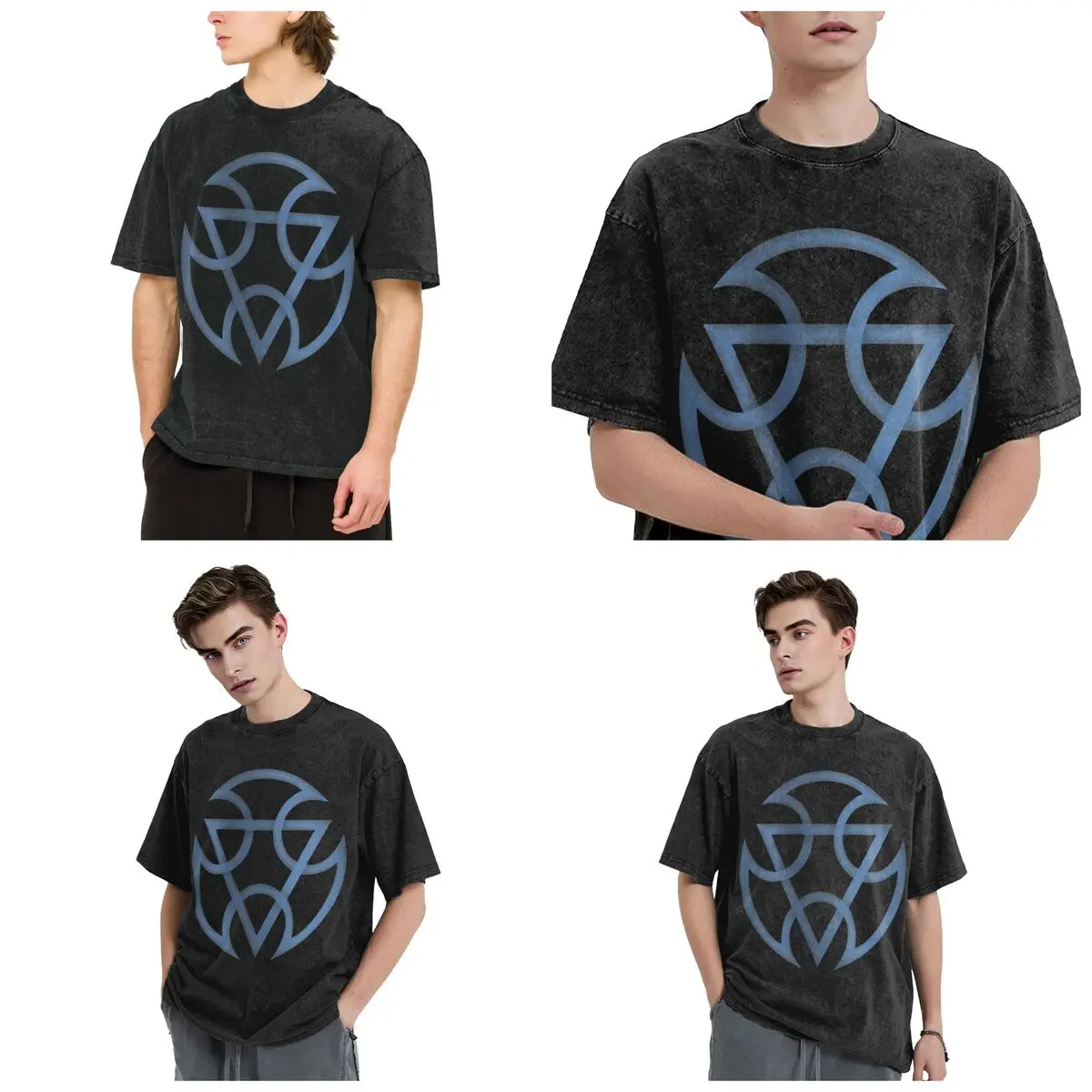 Sub Zero Lin Kuei Mortal Kombat Hip Hop Short Sleeve T-Shirts Washed Tops Tees Streetwear T Shirt Vintage for Men woman