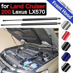 Hood Lift Support Struts For Toyota Land Cruiser 200 Series Lexus LX570 2007-2021 Bonnet Rods Shock Damper Prop Piston Cylinders