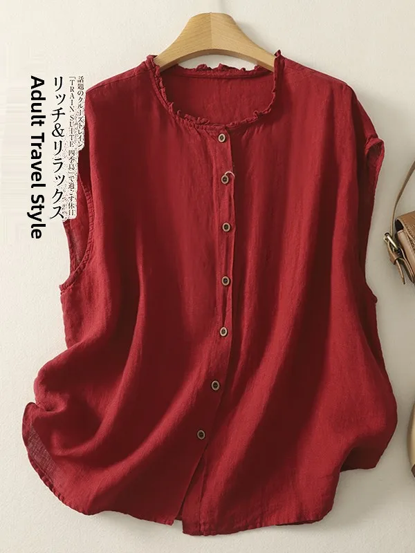 

Summer New Sle Loose Fit Casual Svel Floral Lace Women's irt Versatile Age Reducing Small Size Friendly Top