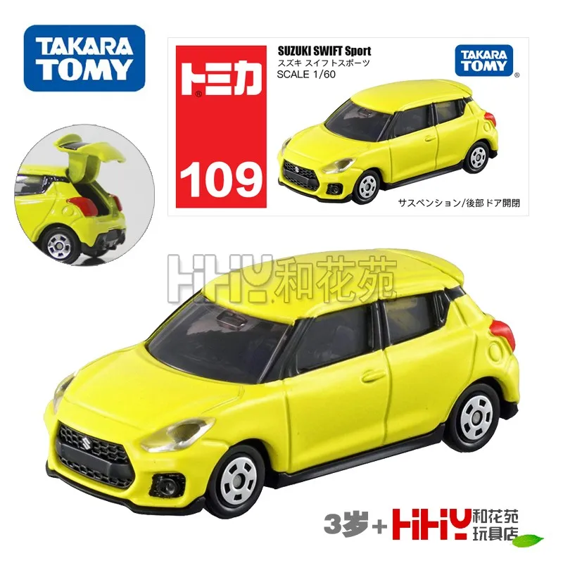 TOMY Domica 1/60 alloy car model No. 109 Suzuki Swift Sports sedan 101871