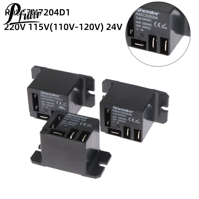 1Pc High Quality R9SC3N7204D1 The Same Type Of Substitute Relay NT90TPNCE220CB 220V 115V 24V 40A High Current