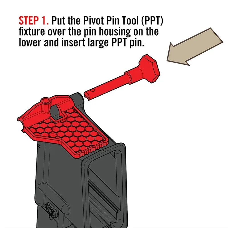 New Outdoor Sport For AR15 AR10 AK47 AK74 .223 5.56 Pivot Removal Tool Hunting Accessory Men 2024 Sports for Gun Airsoft