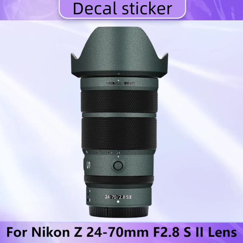 

Наклейка на объектив Nikon Z 24-70 мм f/2.8 S II 24 70, защитная крышка для объектива Nikkor Z 24-70 F2.8 II 2470