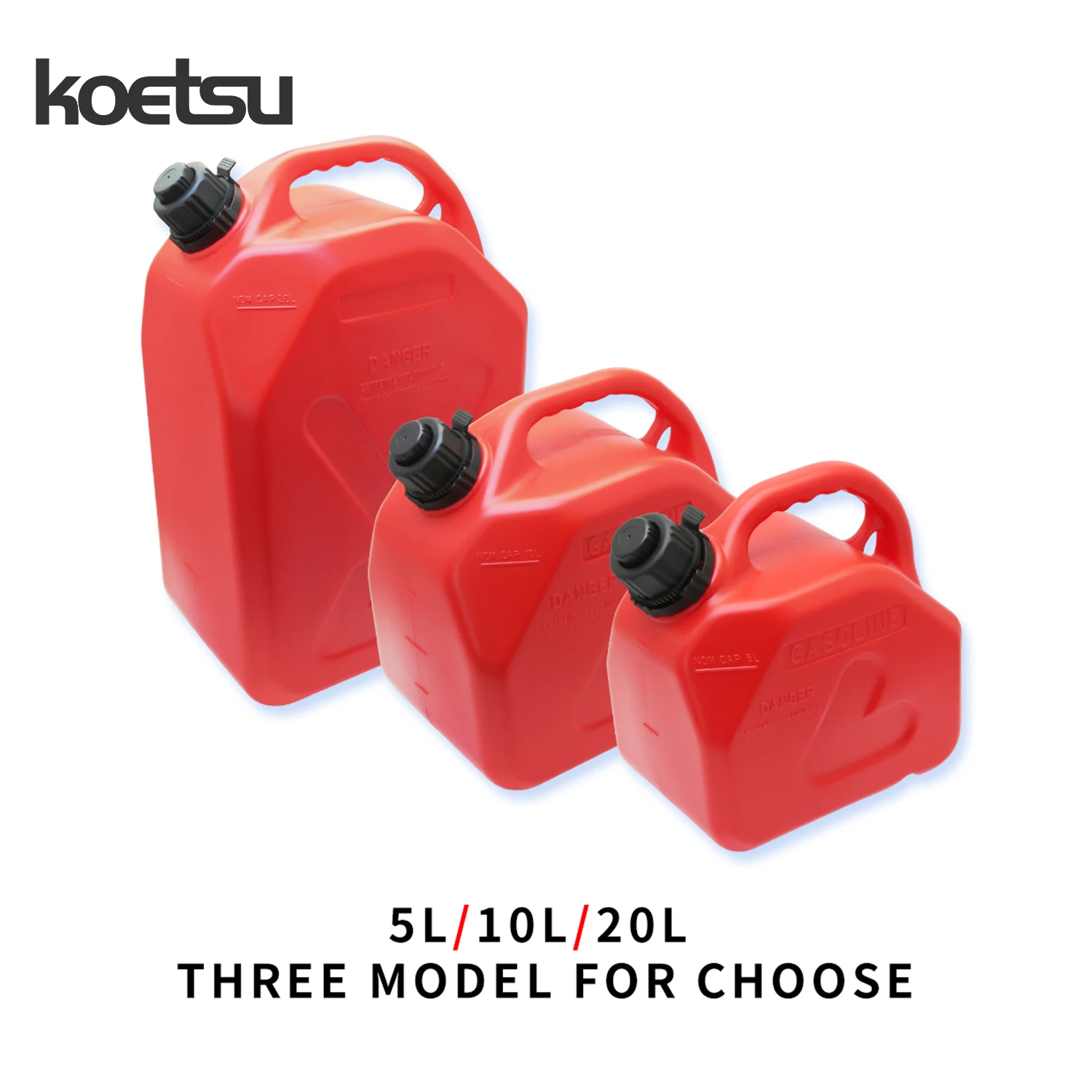 KOETSU ถังพลาสติก 5/10/20 ลิตร ขนย้ายได้ แข็งแรง ทนทาน