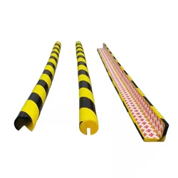 Yellow and Black Corner Guards - Eco-friendly Durable Prevent Collisions and Protect Wall Corners - High Visibility Warning