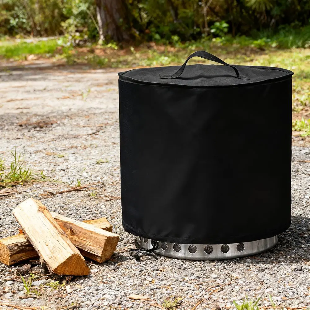 

Smokeless Protector Fire Stove Cover Rust Protection Reinforced Seams Waterproof Tape PVC Undercoating For RANGER