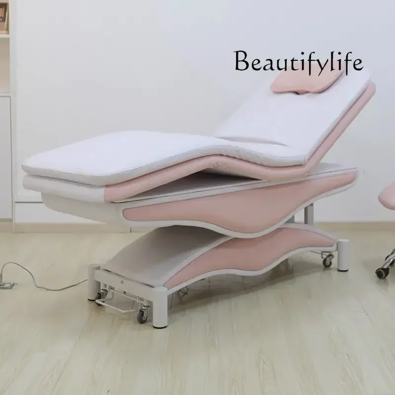 

N Electric Beauty Multifunctional Adjustable Massage Massage Couch Physiotherapy Spa Tattoo Couch Leading Hole