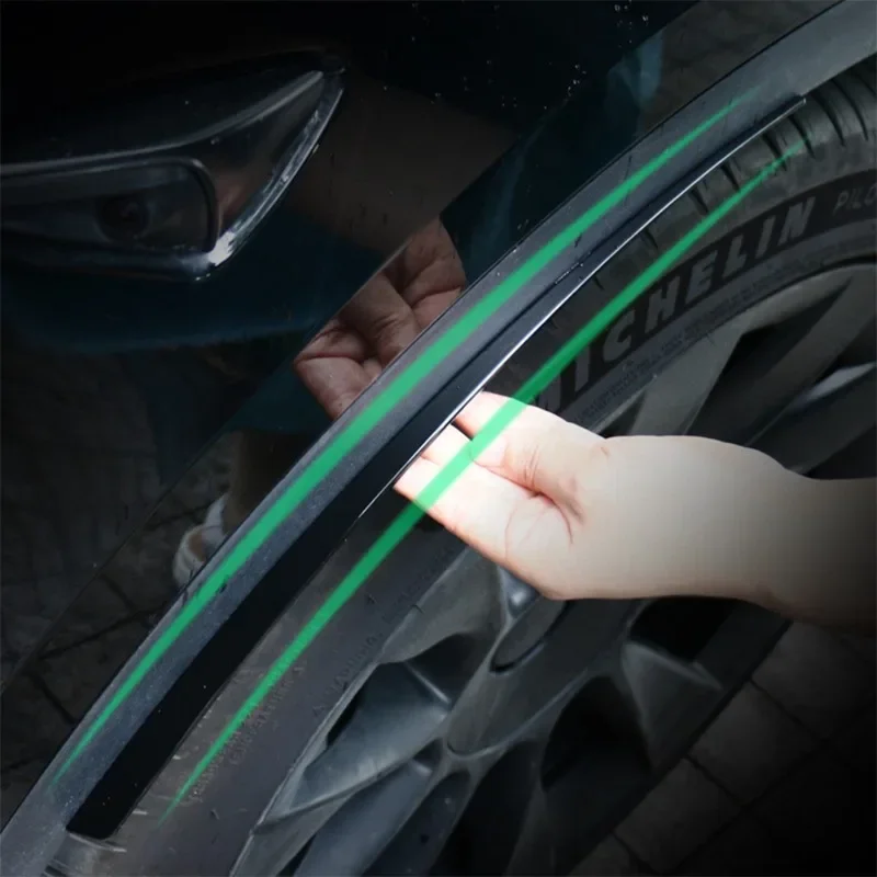 4Pcs Mudguards for Tesla Model Y Special Non Punching Hidden Mud Flap Anti Chafing Wheel Eyebrow Cover Splash Guard Accessories