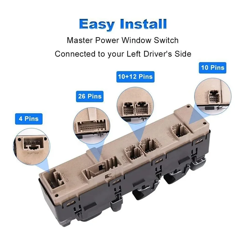 

A85E-Electric Master Window Switch Control 10398564 15186208 15112971 For Chevy Silverado GMC Sierra 03-06 15883319 15109667