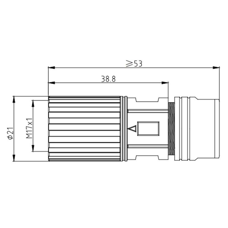 Reliable Quality M17 Connectors 8A Operating Current Servo Motors Signal Connector Available in Field