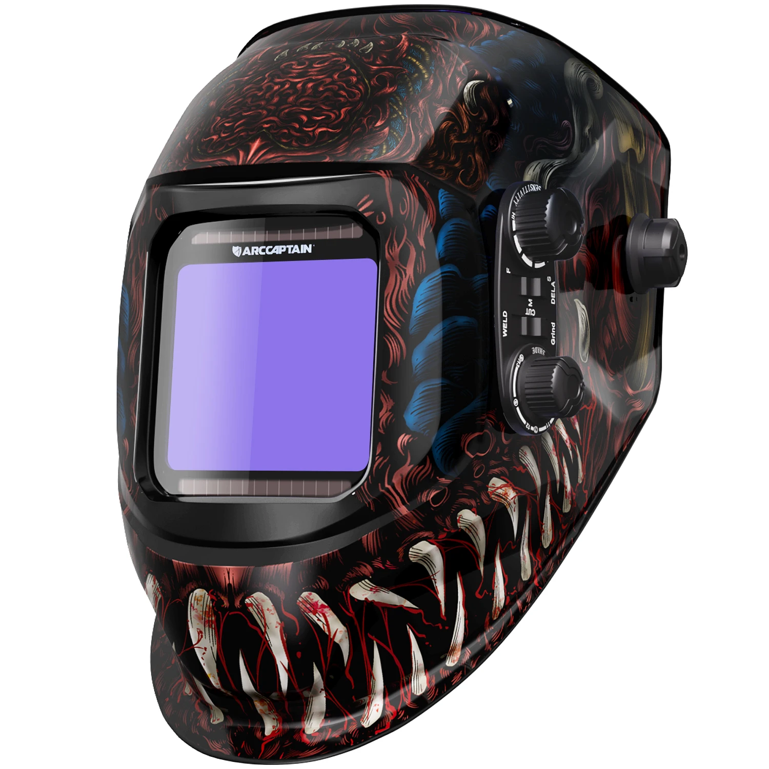 ARCCAPTAIN Automatik Schweißhelm Schweißmaske Automatischer Verdunkelung NEU ARCCAPTAIN Automatik Schweißhelm Schweißmaske Automatischer Verdunkelung NEU
