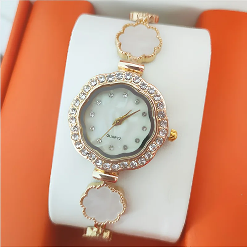 Floral Women\'s Watches Luxury Quartz Wristwatches Simple Watches Casual Girls Bracelet Clock Gift Ladies Watch Reloj Para Mujer