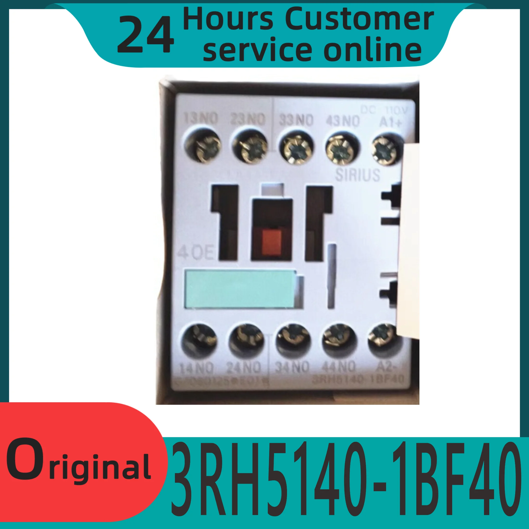 

New original DC contactor relay 3RH5140-1BF40 DC110V