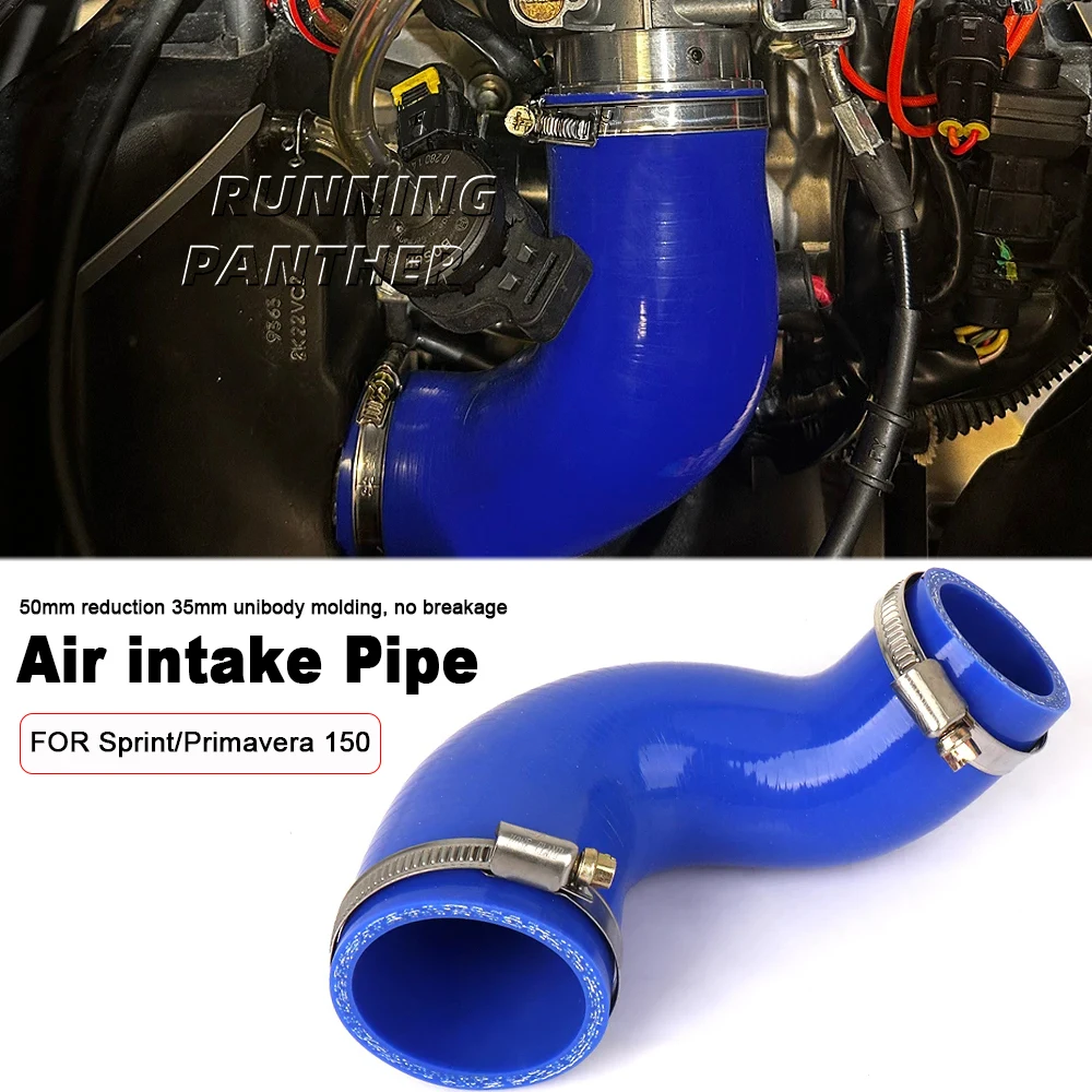 

Motorcycle Accessories Air Intake Tube Duct Pipe Blue For Vespa Sprint 150 Primavera 150 Sprint150
