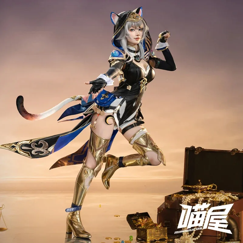 Игра аниме Honkai Star Rail Cipher Косплей Костюм Парик Униформа Cifera Hat Amphoreus для женщин Хэллоуин Conventions Вечеринка