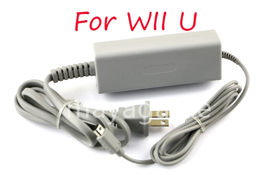 

1pc US&EU Plug Supply AC Adapter Charger Cable Cord for Nintendo Wii U Gamepad Controller