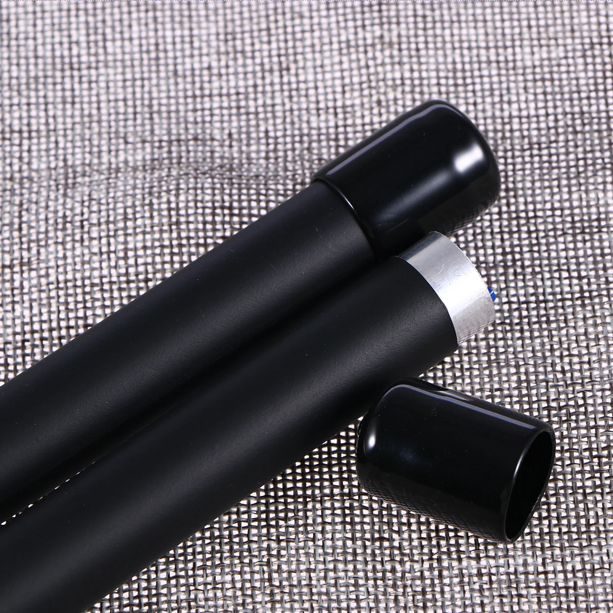 

Black Blue Telescopic Nylon Drum Sticks Retractable Handles Comfortable Grip Ideal for Jazz Rock Drummers Music Performance