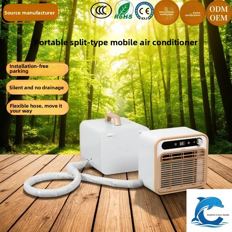 Applicable toSplit Portable Air Conditioner, Drain-Free No Install RV Camping Wall Mount Air Cooler