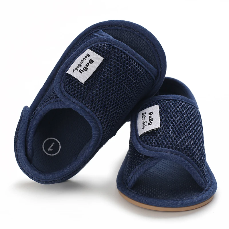 Baby Boys Girls Summer Sandals Outdoor Beach Anti-Slip Rubber Soft Sole Newborn Toddler First Walker Shoes