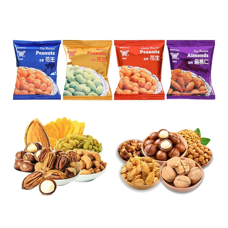 Nut coffee bean sachet packaging machine 1kg 5kg rice grain sugar packaging machine pet food packaging machinery price