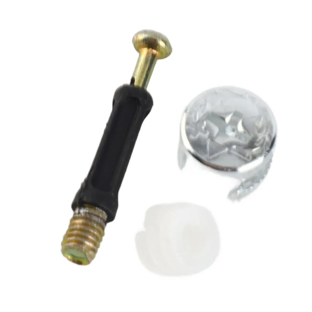 20PCS Hardware Accessories Furniture Cam Lock Kit Durable Practical Furniture Screw Nut Kit Cam Lock Screws