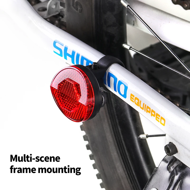 Bicycle Hidden AirTag Tracking Anti-theft Reflective Tail Light Bracket For Apple AirTag Road Mountain Bike Seat Tube Bracket
