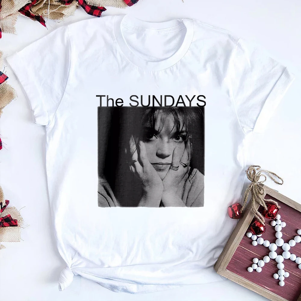 The Sundays T-shirt Unisex Shoegaze Indie Rock Inspired 90's Graphic Tees Music Band Shirt Music Merch Y2k top Gifts for fan