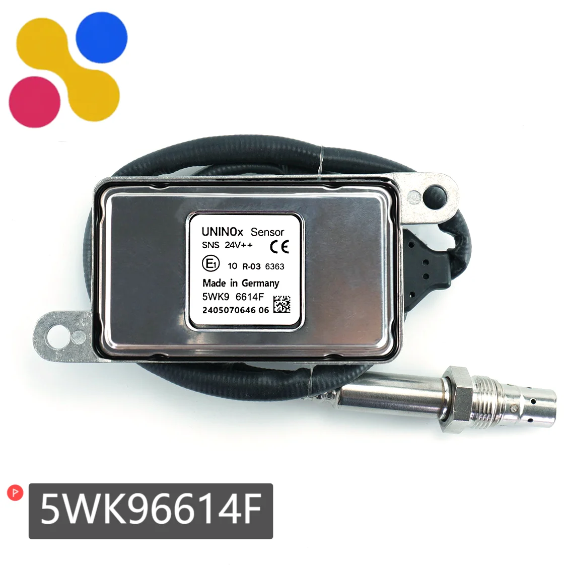 

5WK96614F NOx Sensor High Quality Chip for NGK Probe 5WK9 6614F Nitrogen Oxide Sensor for Uninox Truck Parts 24V