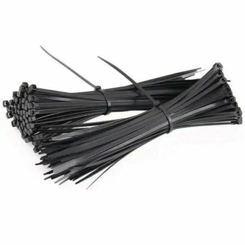Self-locking Plastic Nylon Tie Black Fastening Strap Cable-Tie-Set Cable Zip Tie Fastening Rings Zip Wraps Strap Tie
