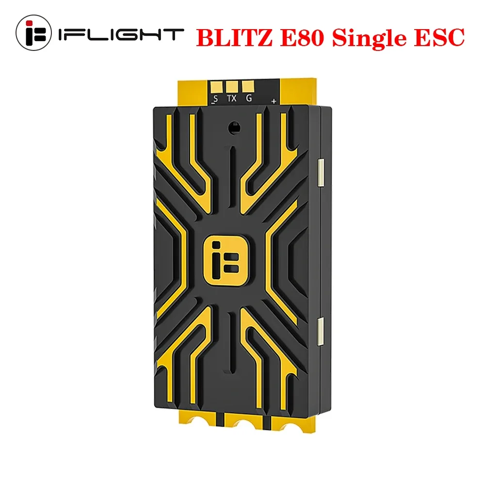 VoltSIFlight BLITZ E80 Single ESC BLHeli 80A 2-8S 32bit 48mHz Support DShot150/300/600/MultiShot/OneShot For RC PV Freestyle Dro