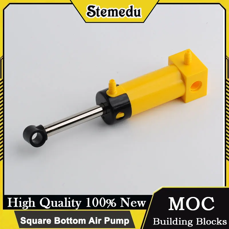 Kit de pompe à air à base carrée MOC Compatible avec le système pneumatique Legoeds 2793c01 DIY pour les modèles de voitures techniques