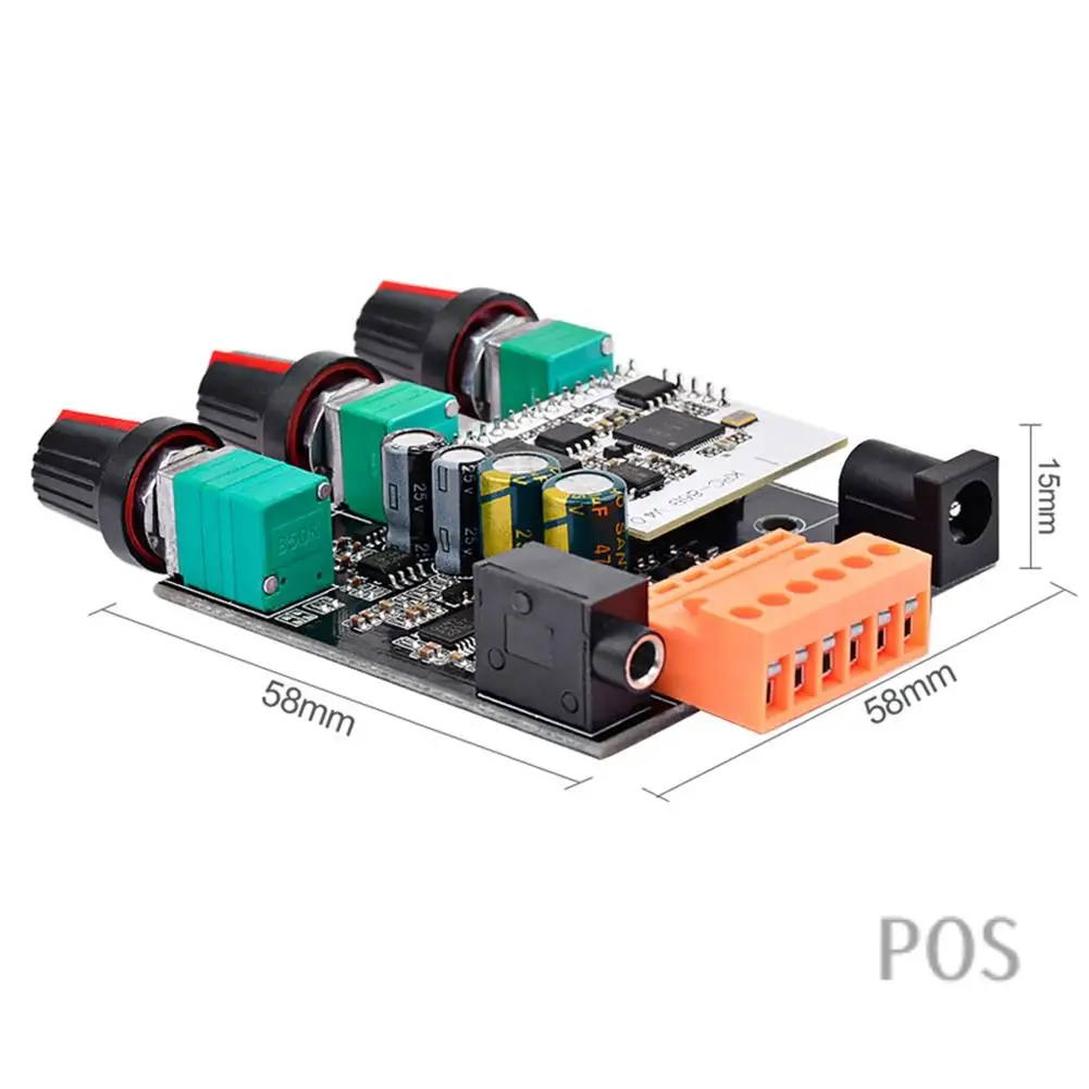 

TPA3110D2 Subwoofer Amplifier Board 15Wx2+30W 2.1 Channel Bluetooth 4.0 TPA3110 Digital Audio Amplifier Home Theater-POS