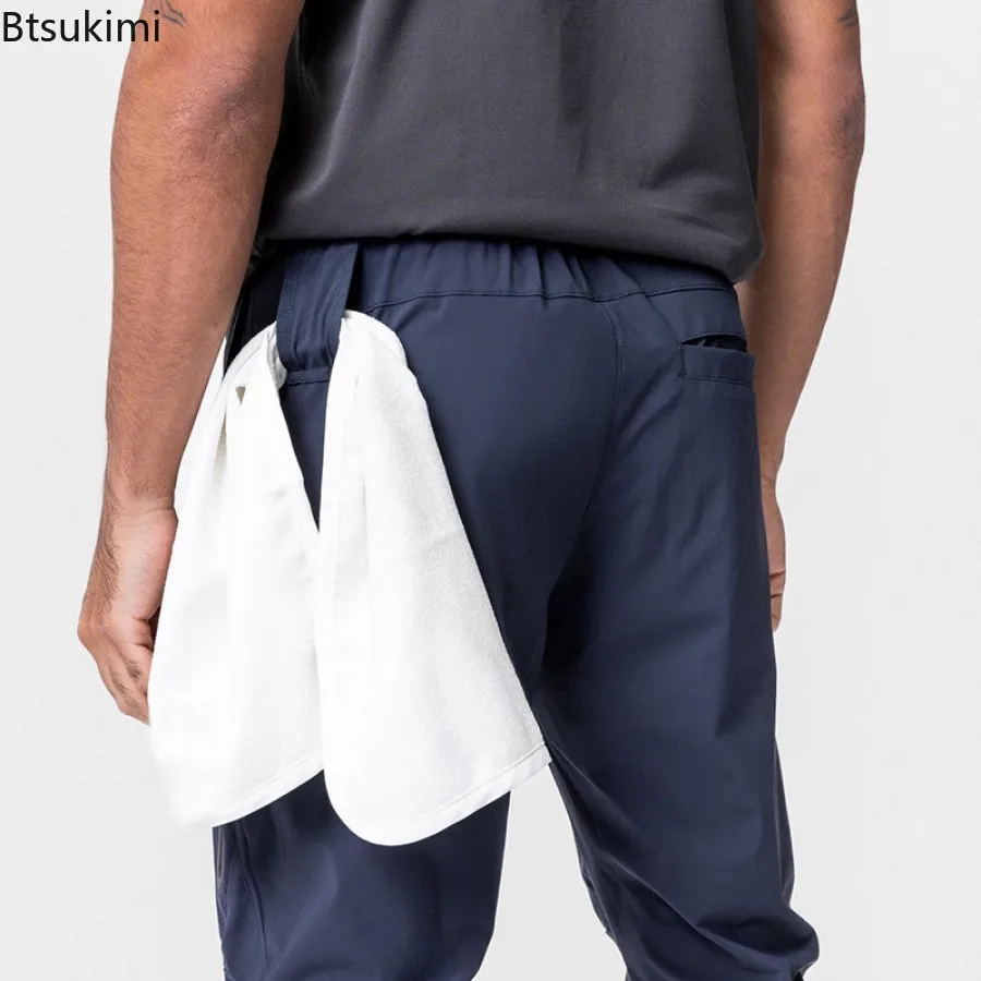 2024 New Jogger Fitness Sport Pants for Men Streetwear Outdoor Casual Training Trousers Men Multi-pockets Cargo Pants Sweatpants