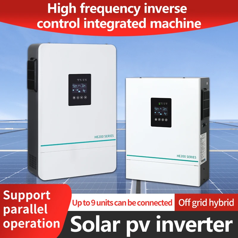 IP54 High Protection Level Single Phase Inversor Solar Hybrid Inverter Grid Solar DC/AC 3.5KW Power Home Use MPPT Controller