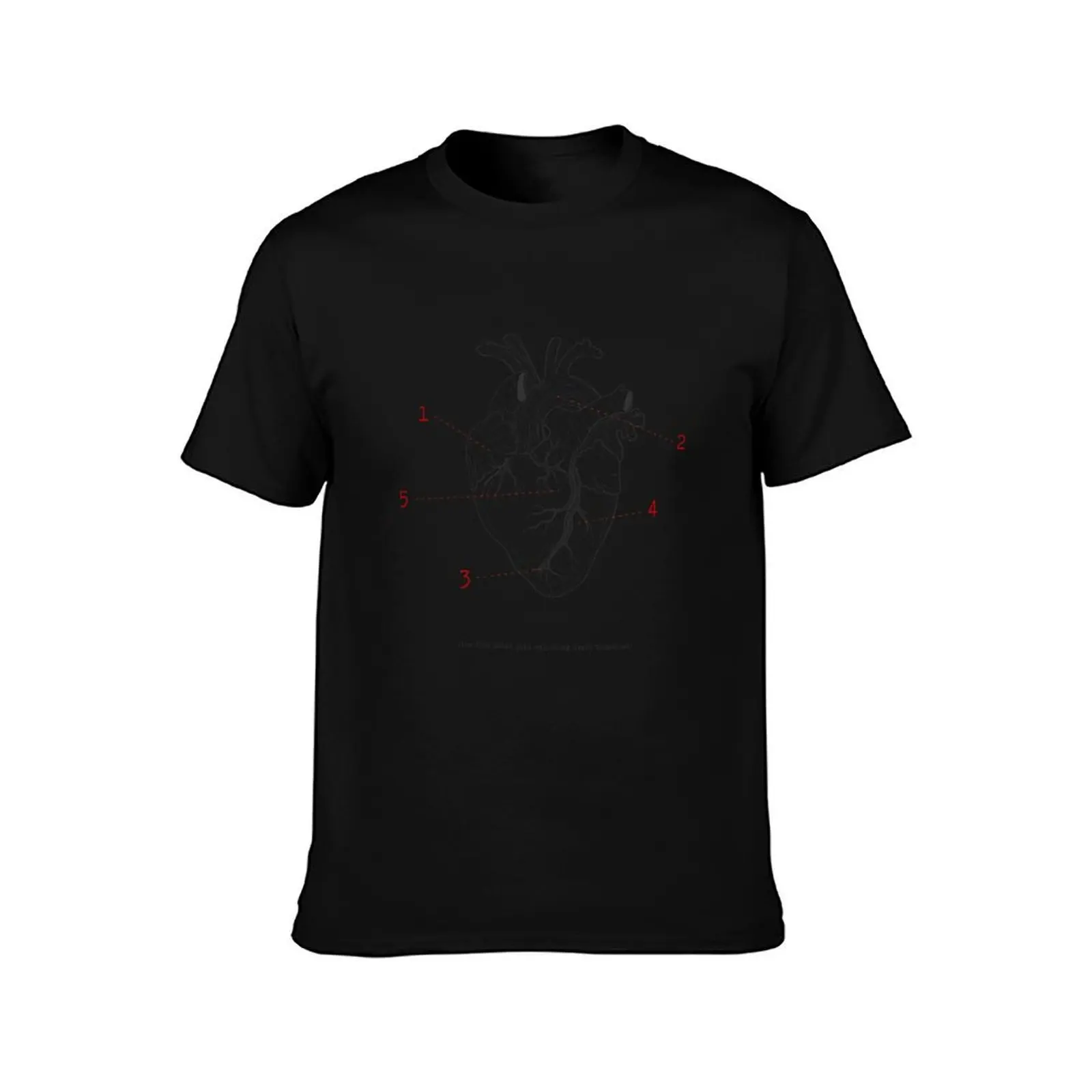 The five point palm exploding heart technique T-Shirt Casual Everyday Wear T-Shirt
