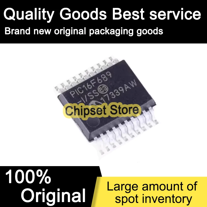 

PIC16F689-I-SS PIC16F689 I SS SOP 100% Brand new