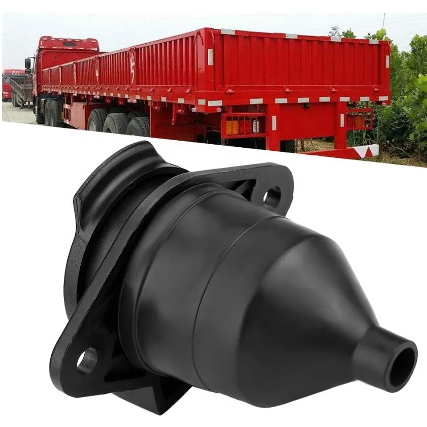 24V 7-Pin Blade Trailer Socket RV Adapter Connector