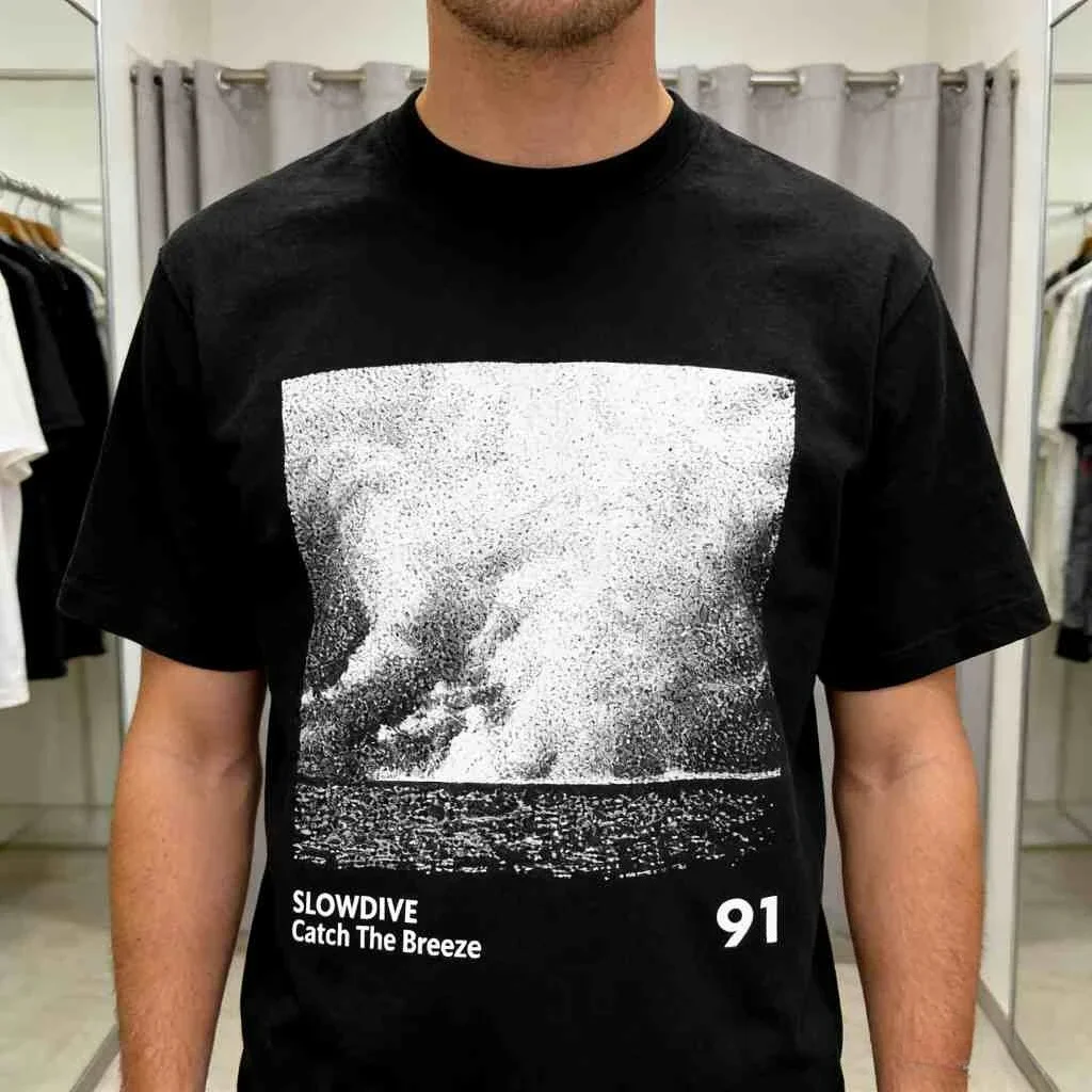 Slowdive T-Shirt Rock Music Slowdive Album Shirt Catch The Breeze - Souvlaki Album Slowdive Merch - Unisex Rocker Clothing