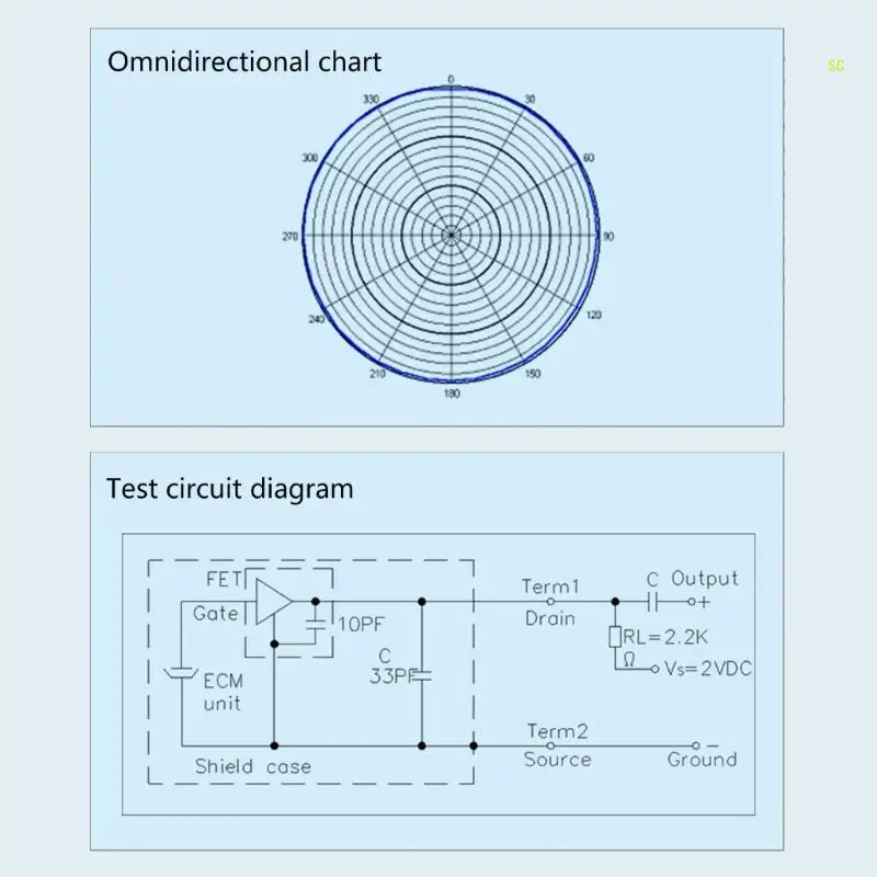 Mic Điện Dung Độ Nhạy Cao Lõi Electret Micro Điện Dung Với Tần Số Rộng Đáp Ứng Cho Âm Thanh Phong Phú Dropshipping