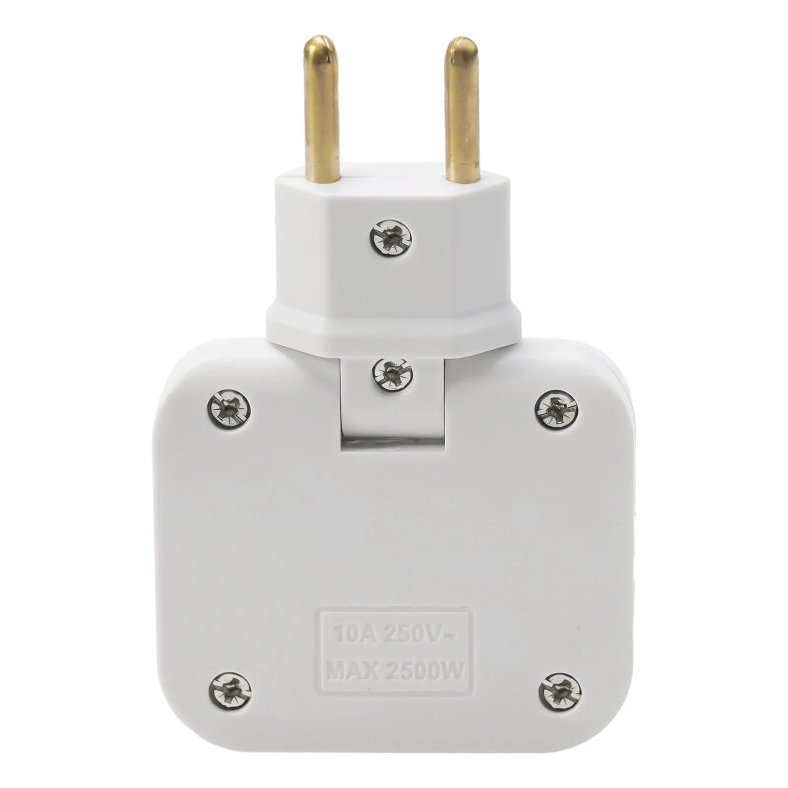 180 Degree Rotation Outlet European AC Power Outlet For Tight Spaces For Compact Areas 180 Rotation Ultra-thin Design