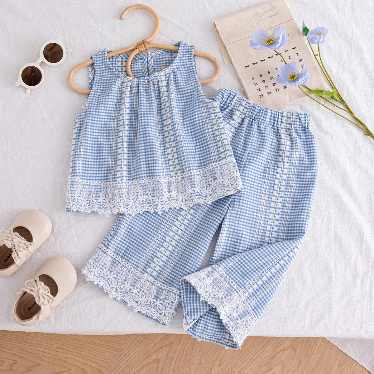 Summer New Casual Style Baby Girl Two-Piece Cool And Comfortable Children'S Clothing (9 Months -4 Years Old)