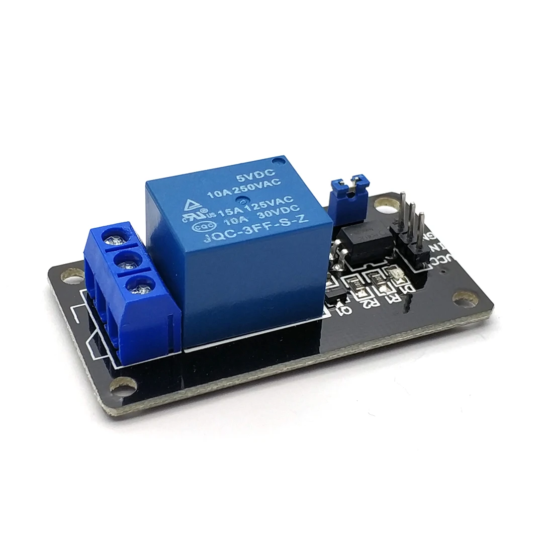 5V 12V 1 Channel Relay Module with Optocoupler Relay Output 1 Way Relay Module for Arduino