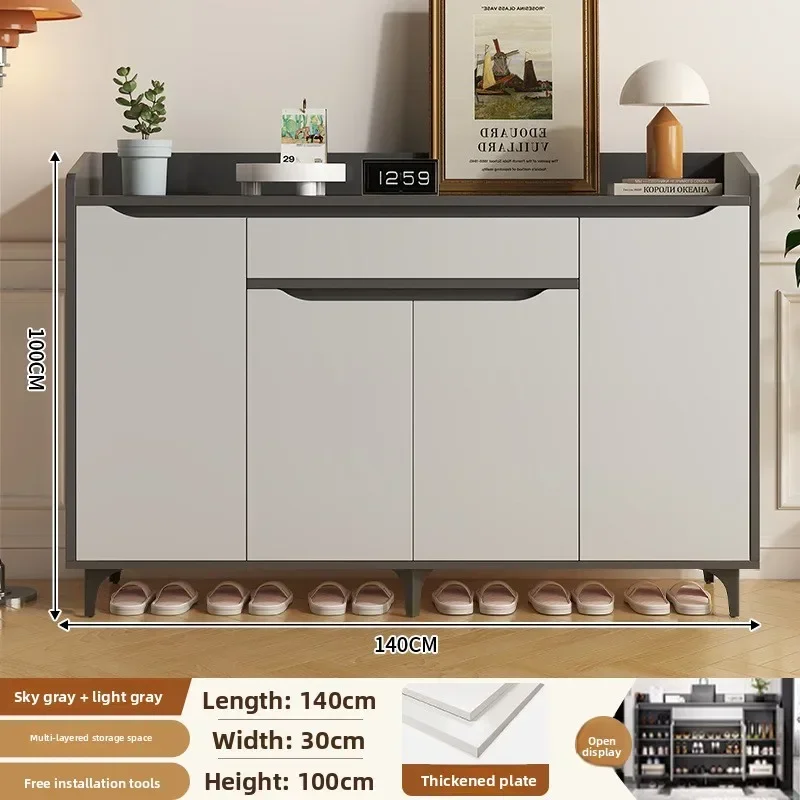 Factory Multi-functional Shoe Cabinet, Large-capacity Entry At The Entrance Of The Home, And Storage Locker In The Porch.