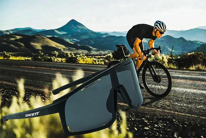 Riesige Frauen Männer Radfahren Sonnenbrille Sport Brille Reiten Brillen Mountainbike Straße Fahrrad Outdoor Linsen Mit Fall – Detail 13