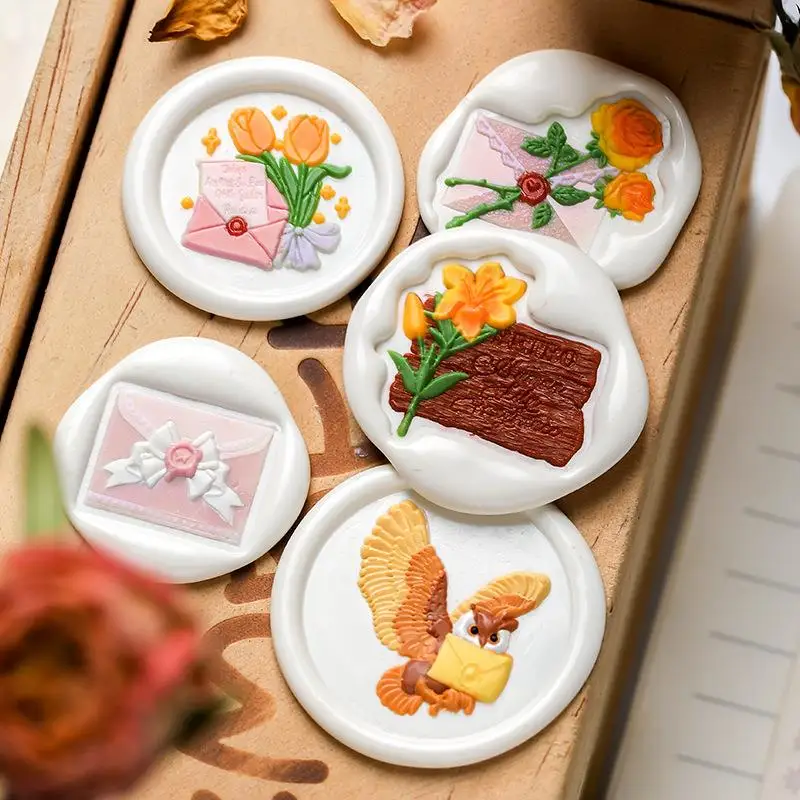 رأس ختم شمع ورنيش النار ، خمر ، ختم ، النحاس ، ديي ، الطرف ، دعوات الزفاف ، بطاقات ، مغلف ، ديكور القصاصات #3