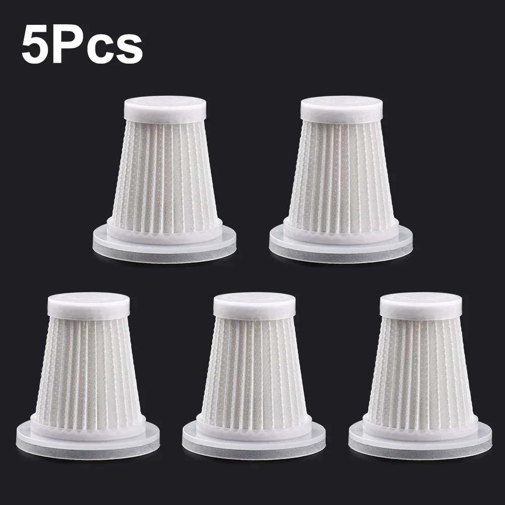 2/3/5pcs Car Vacuum Cleaner Filter Reusable Washable Universal Car Vacuum Filter Cartridges Car Vacuum Cleaner Accessories