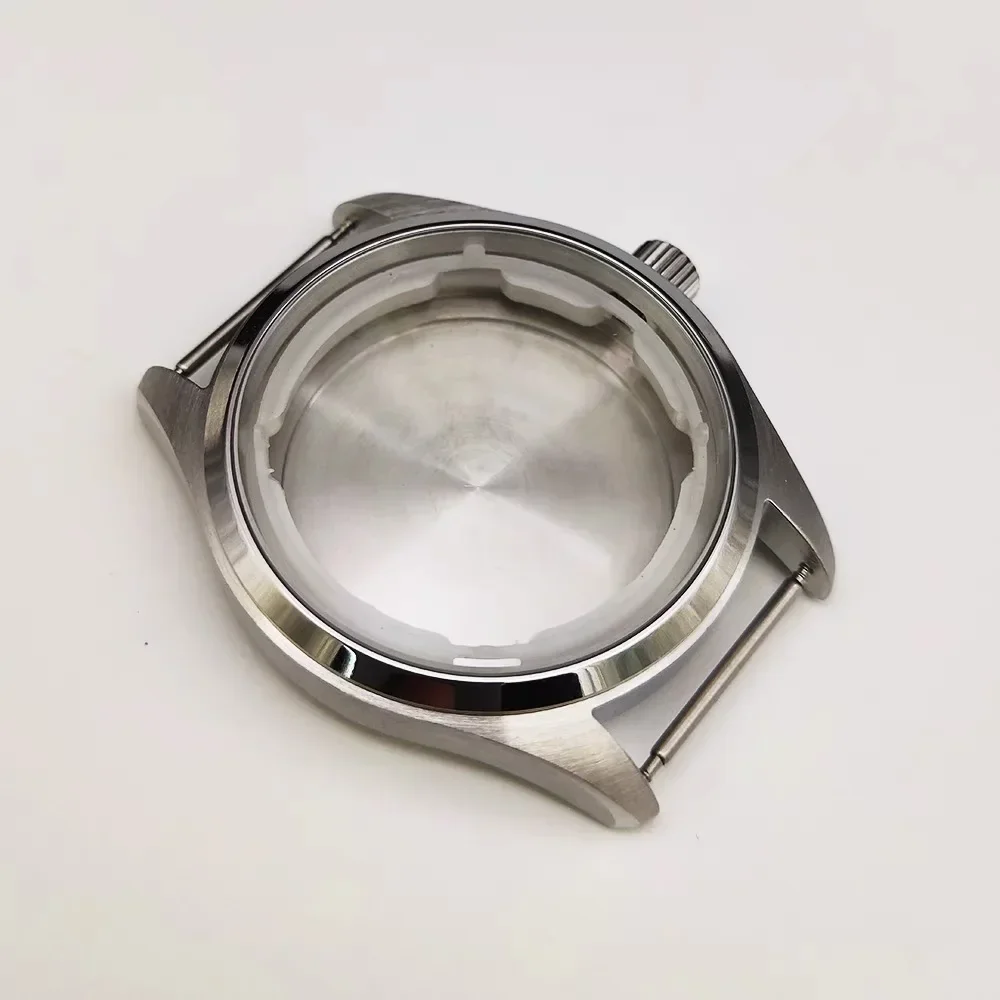 Watch Modification Accessories Mechanical Case Suitable for NH35/36 Movement Substitute Pilot 40MM Top High Stainless Steel Case